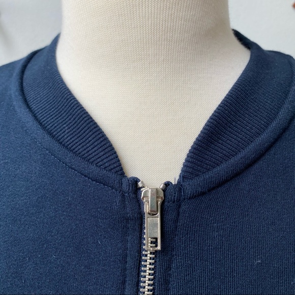 🍄 3/$30 ASOS Zip Cotton Bomber Jacket - Picture 4 of 13